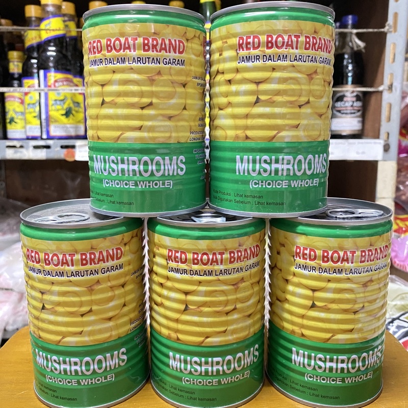 

(425gr) Jamur Kaleng/ Red Boat Brand/ Champignons