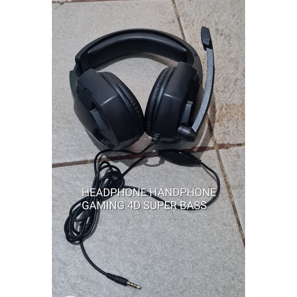 J410 HEADSET HEADPHONE 4D BASS BAS BANDO YOUTUBER GAMING HANDSFREE CALL GAME HEADPHONES KABEL KOMPUTER PC MIRCOPHONE HP HANDPHONE MIC CPU GADGET LAPTOP SUARA AUDIO SOUND SISTEM GADGET  KABEL EARPHONE  MIC JACK UNIVERSAL HARGA MURAH DAN TERJANGKAU