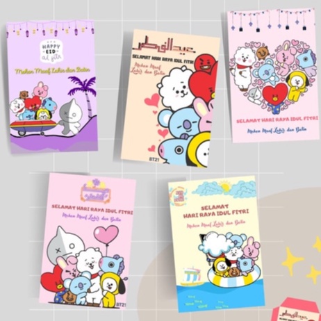 

[TERLARIS] Amplop Lebaran BTS spesial edition 1 series isi 8 - AMPLOP BT21 - AMPLOP KPOP - BT21 ENVELOPE - BTS ENVELOPE