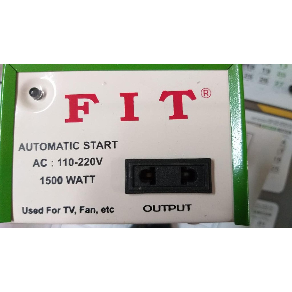 Automatic Power Starting Soft Start Inverator 1500 Watt FIT