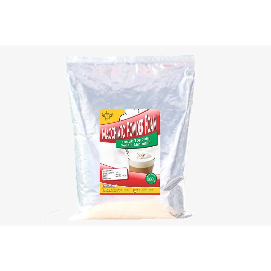 

Topping Minuman Machiatto Powder Foam 1 kg JAVALAND