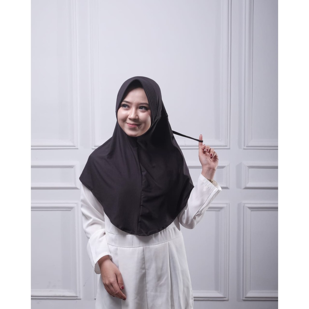 AV - JILBAB OLAHRAGA SERUT JOKOWI/ HIJAB SPORT / JILBAB SERUT JERSEY LYCRA MURAH