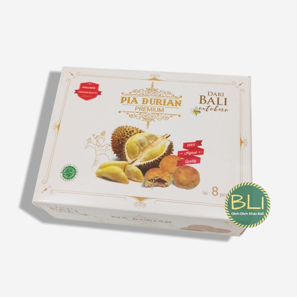 

PREMIUM Pia DURIAN Kemasan Kotak Isi 8 pcs