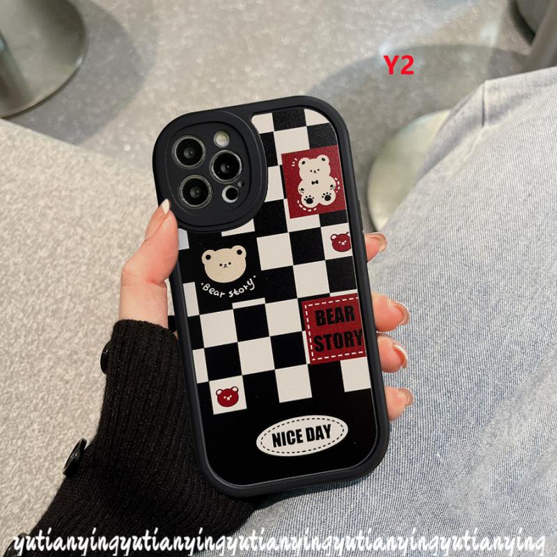 Casing TPU Xiaomi Redmi 10A 10C 9T 9C NFC 10 9A 9 Redmi Note 10 11s 8 9s 9pro 10s 11 9 10pro Max Plus POCO X3 NFC Motif Papan Catur