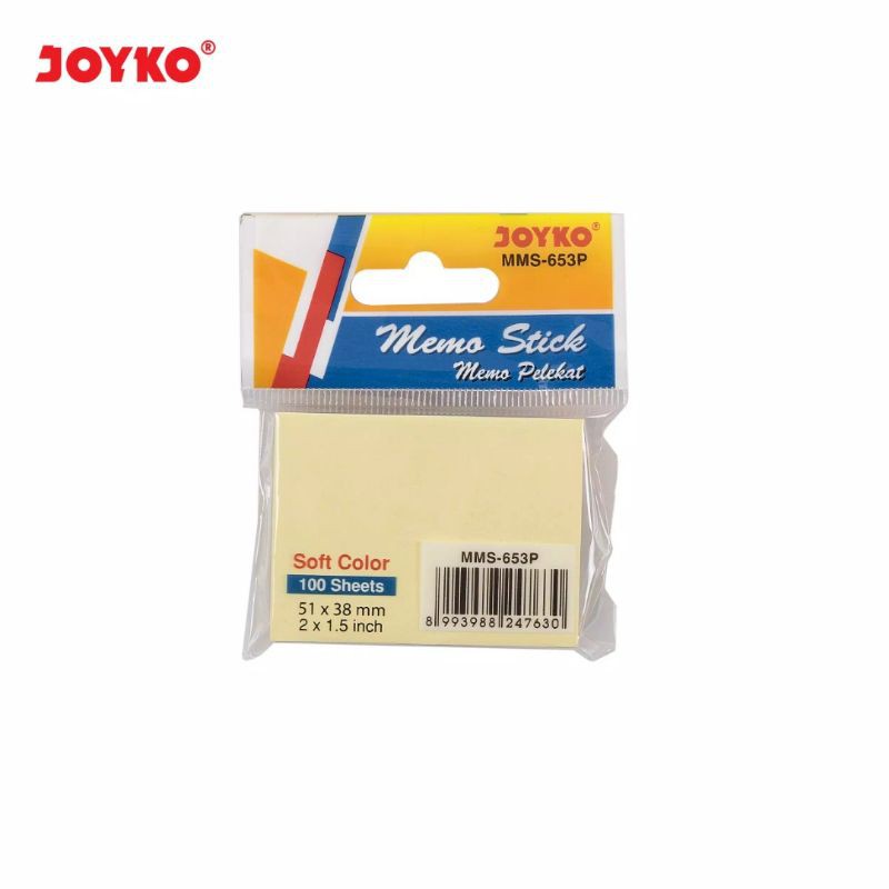 

MEMO STICK / MEMO PELEKAT JOYKO MMS-653P (SATUAN)