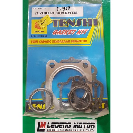 Paking Top Set Suzuki RC100 Crystal Packing Topset Gasket Motor Tua