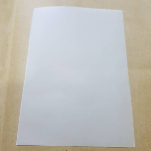

Kertas kalkir A5 jiplak transparan tebal 85gsm 1pcs