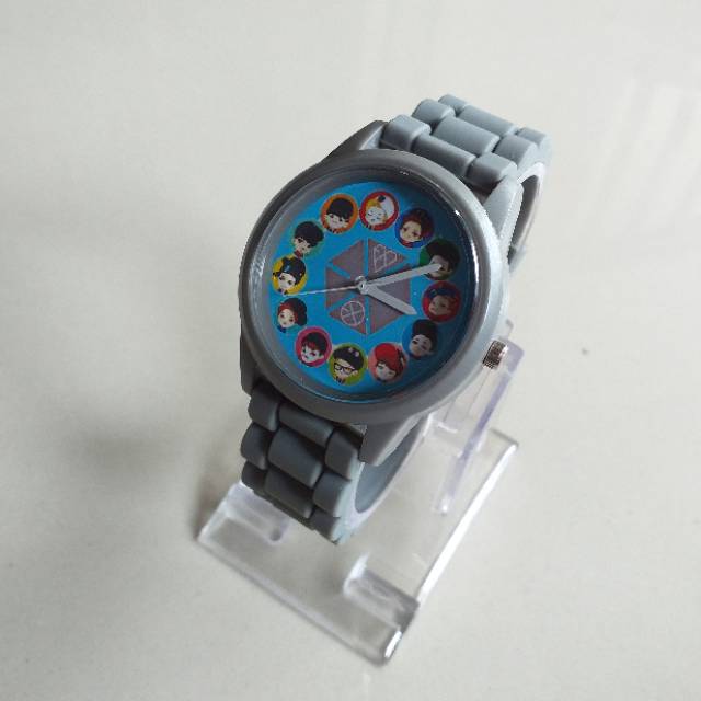 Jam tangan custom Rubber Kepang Custom unyu-unyu