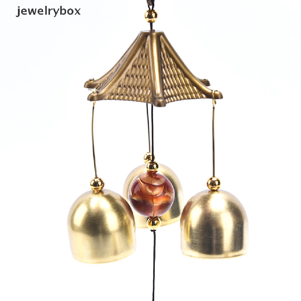 Liontin Lonceng Angin Bahan Logam Tembaga Untuk Dekorasi Pintu