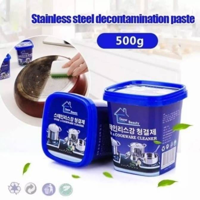 LARISTERUS79 COOKWARE MAGIC CLEANER beauty korea pembersih stainless stainless steel free spon pembersih dapur pintu steel bandel panci kompor c003