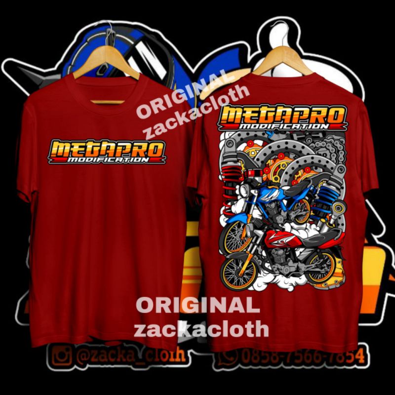 kaos megapro/kaos motor megapro/kaos motor honda megapro/ kaos original motor megapro/ kaos modifika
