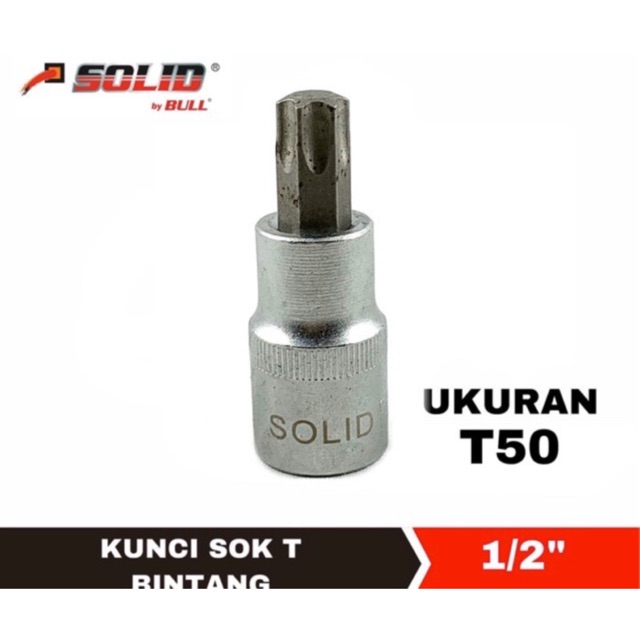 Kunci Sok Bintang Kunci Shock Bintang Solid T50