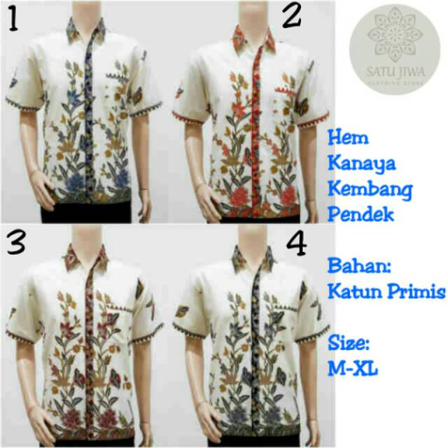 Batik kanaya/Kemeja batik/Batik modern/Batik kantor/Batik murah/Seragam batik/Seragam kantor