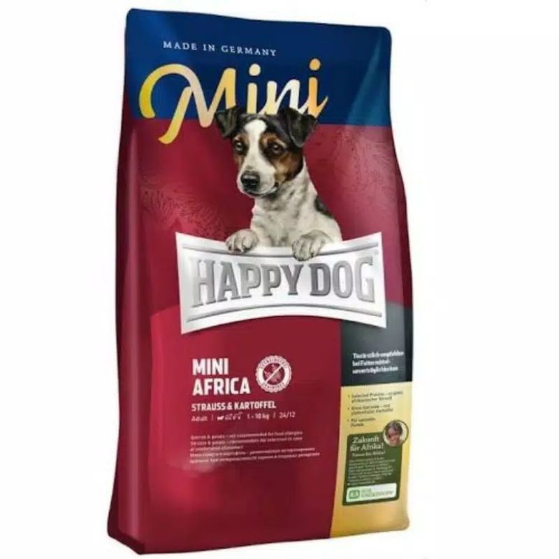 Happy Dog Mini Africa 4kg / Dogfood - makanan anjing alergi