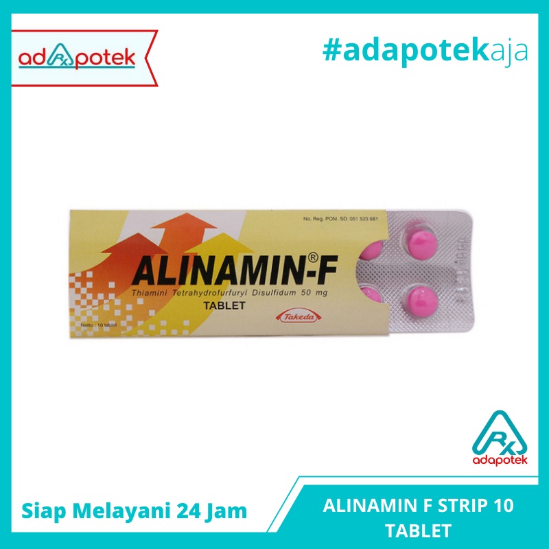 ALINAMIN F STRIP 10 TABLET