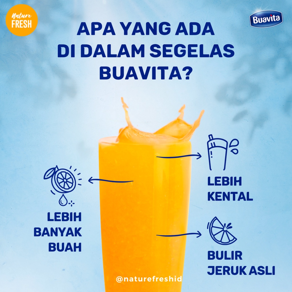 Buavita Juice Jeruk / Leci / Mangga / Apel Kemasan 250ml