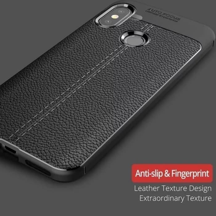 LEATHER CASE REALME 7 -REALME NARZO 20 PRO - TPU AUTO FOCUS EMBOSS SOFTCASE