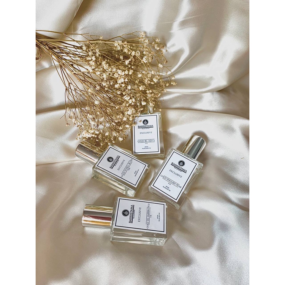 BARRISTAMA Gold Loves Parfume  - Inspired by Lovely Sarah Jessica - BPOM