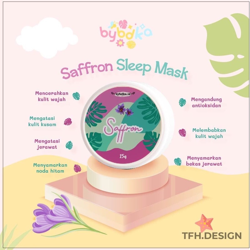 SLEEPING MASK BYBDKA.ID 15 ML SLEEPMASK BYBDKA ID