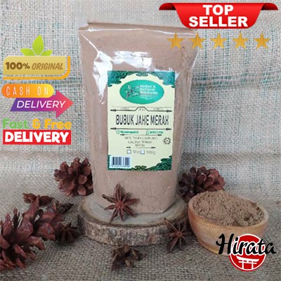 

100GRAM JAHE MERAH BUBUK ASLI OBAT HERBAL JAMU BUMBU DAPUR MASAK ALAMI REMPAH JSR BUBUK 100GRAM