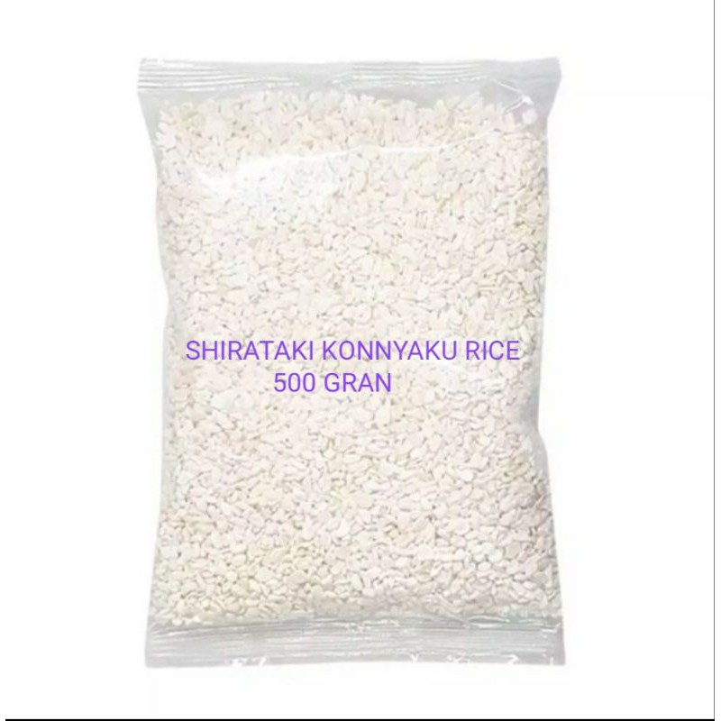 

Beras Shirataki Konnyaku rice 500 gr