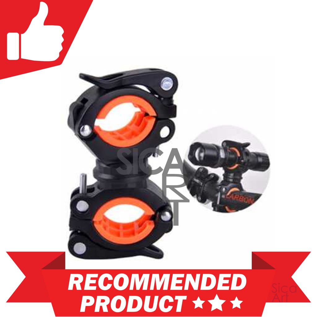 Clamp Penjepit Senter Stang Sepeda