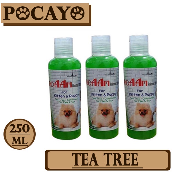 Shampoo BOAAM Tea Tree for Flea &amp; Tick 250ml