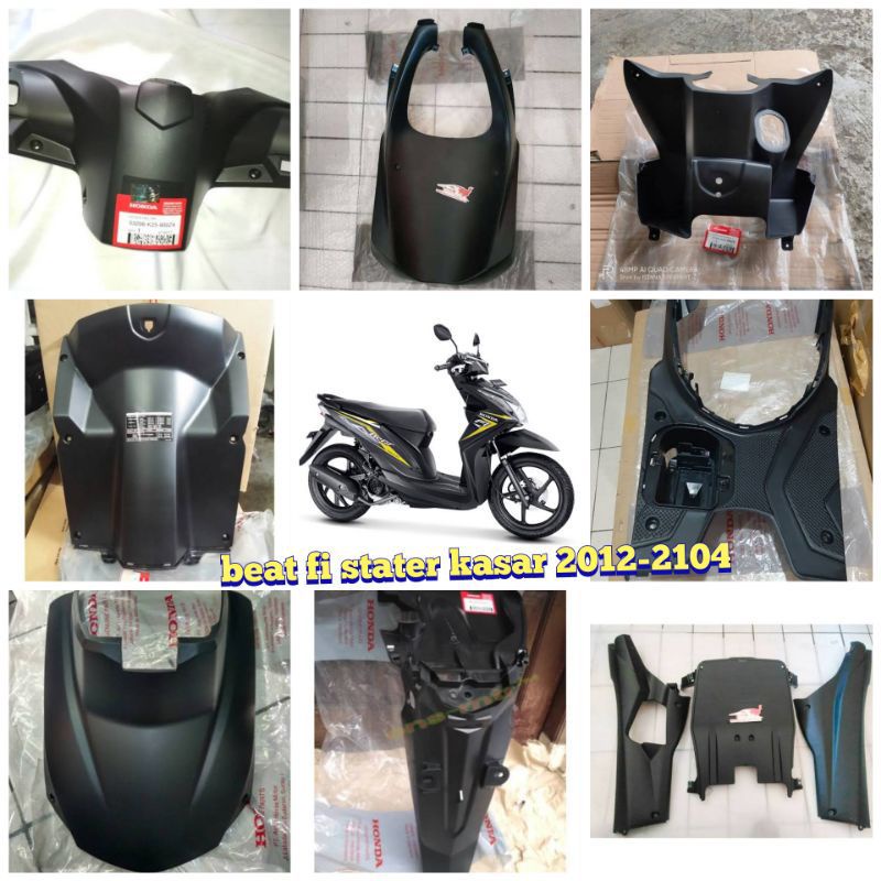 Cover body kasar fulset Honda Beat Fi 2012-2014 original AHM