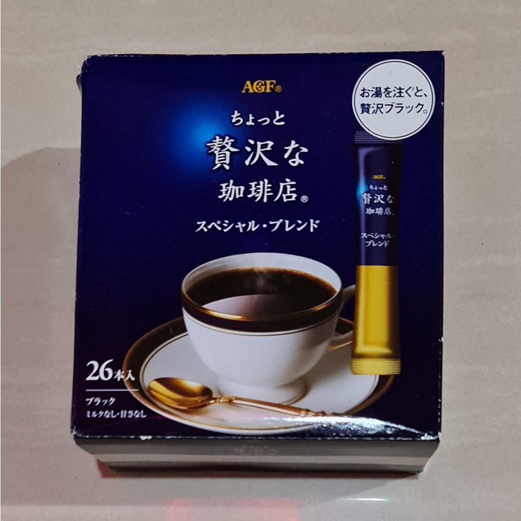 AGF Luxury Personal Instant Coffee Specialty Blend 26 x 2 Gram