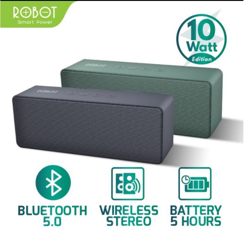 Robot RB420 Speaker Bluetooth Aux Usb Micro - Speaker Wireless Robot RB-420 Original