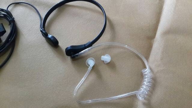 Earphone baofeng murah throatmic, ear set baofeng, mic baofeng mic tenggorokan