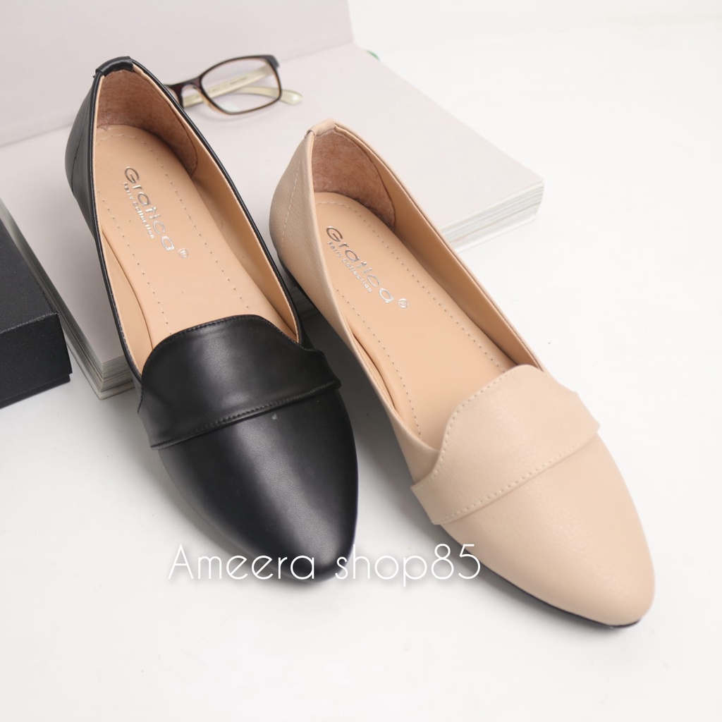 Sepatu Flatshoes Wanita Naura Gratica UT07