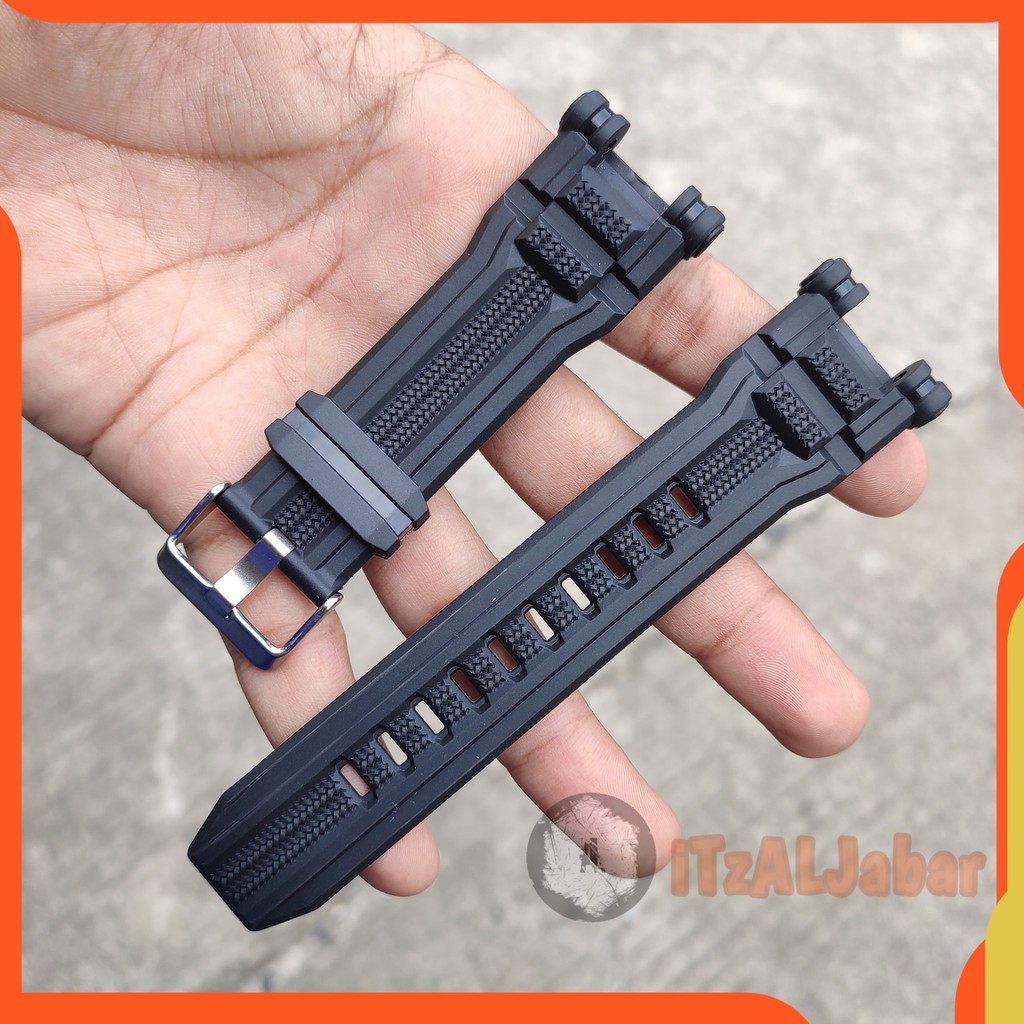 Tali jam tangan Q&amp;Q M161 Rubber strap Tali jam QQ M 161