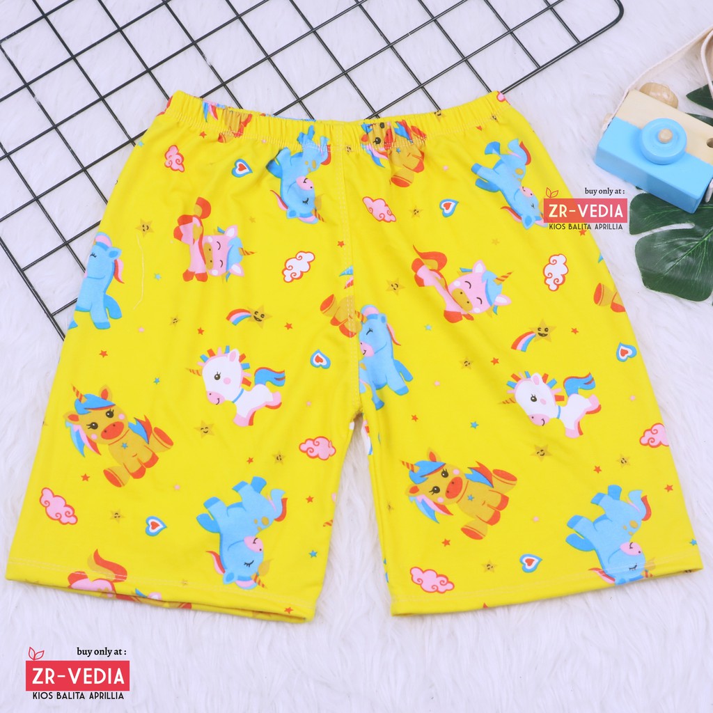 (IMPORT) LOVY SHORTIE Anak Perempuan Remaja Tanggung 10-15 Tahun / Dalaman Celana Pendek Babyterry