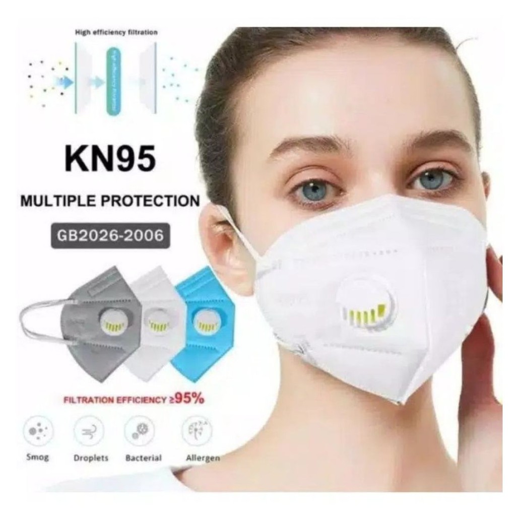 Masker KN95 Hitam Antivirus Aktivitas Harian 114114