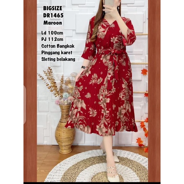 Dress import dress plisket