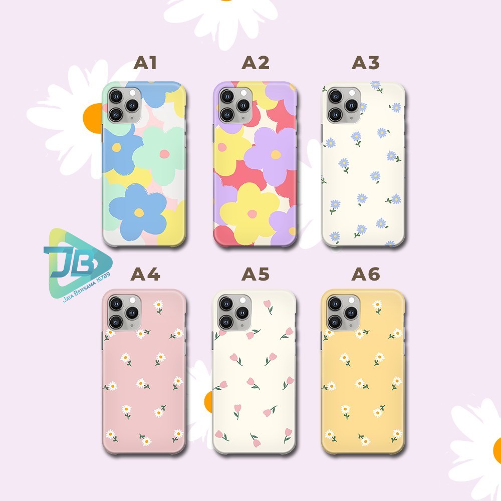 HARDCASE BUNGA OPPO VIVO XIAOMI SAMSUNG REALME IPHONE ALL TYPE JB5678