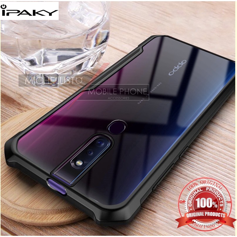 iPaky Case Oppo F11 PRO Bumper Armor Bumper Transparent