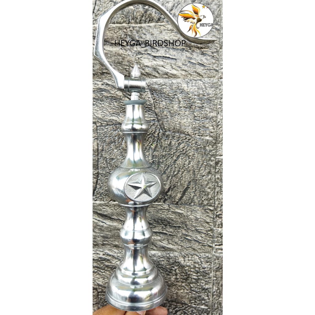 GANTUNGAN LIPAT BNR + PION PLECI BINTANG PVC SANGKAR KANDANG BURUNG MURAI LOVEBIRD PLECI PREMIUM