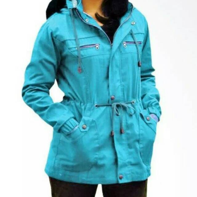 Jaket parka wanita/jaket parka canvas