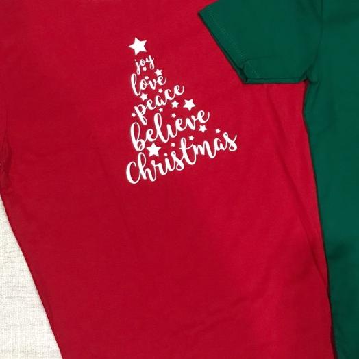 KAOS ROHANI KRISTEN / KAOS ROHANI PRIA WANITA /KAOS NATAL /DEKAOS 2108 - Hijau botol, SLIMFIT WANITA