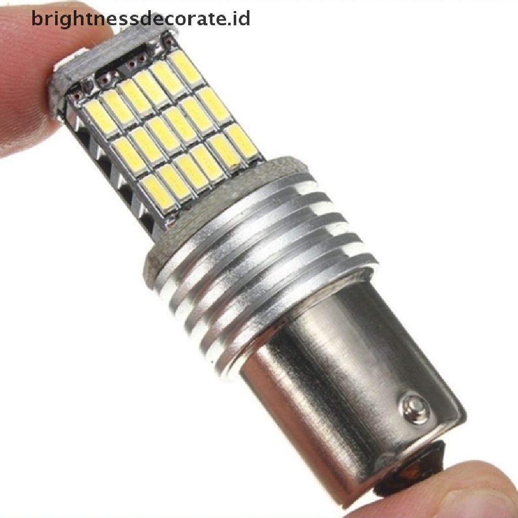 Lampu Led Canbus P21W / 5w Bay15D 45 Smd 4014 1157 Untuk Belakang Mobil