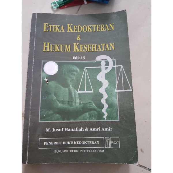 Buku etika kedokteran dan hukum edisi ke 3