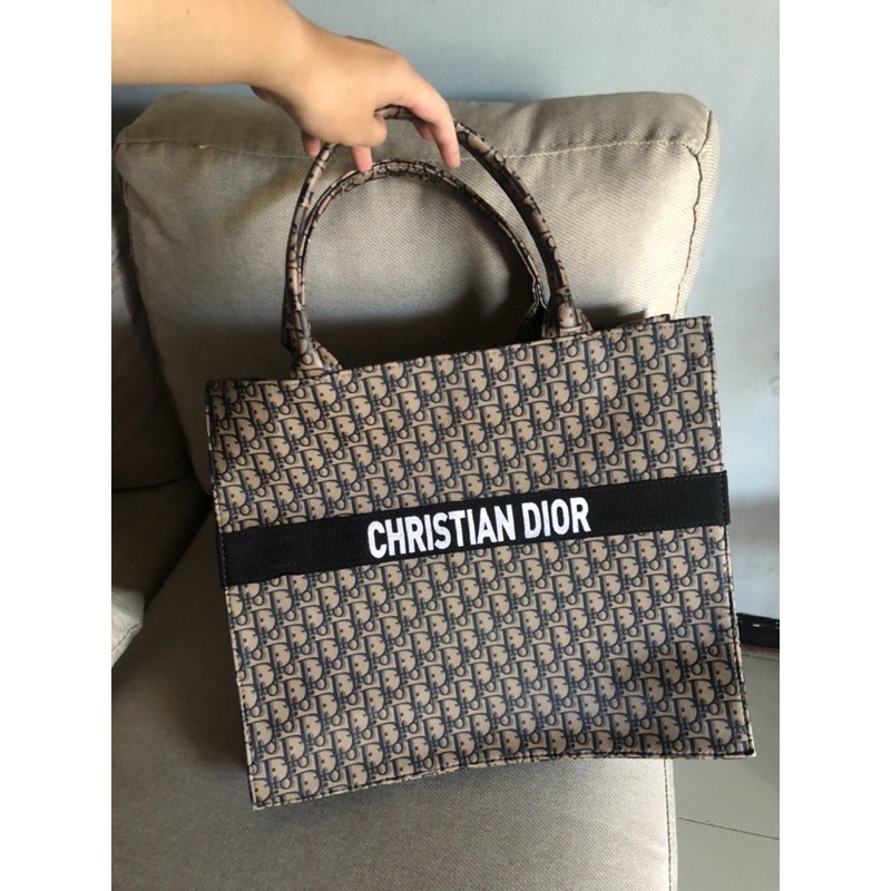 preloved tas tote chris dior