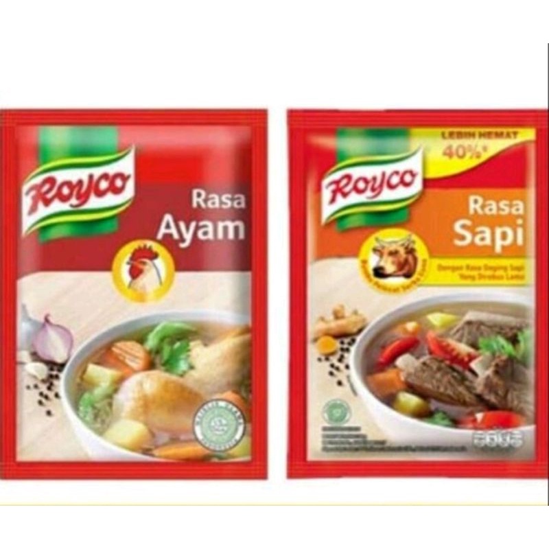 

Royco 100g Ayam / Sapi - Royco Bumbu Kaldu 94g