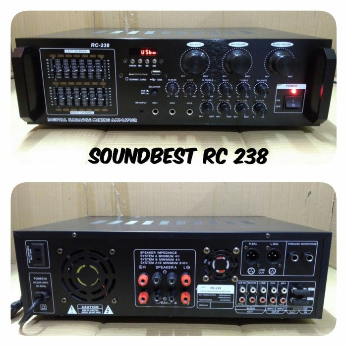 Amplifier SoundBest RC-238  RC 238 Original