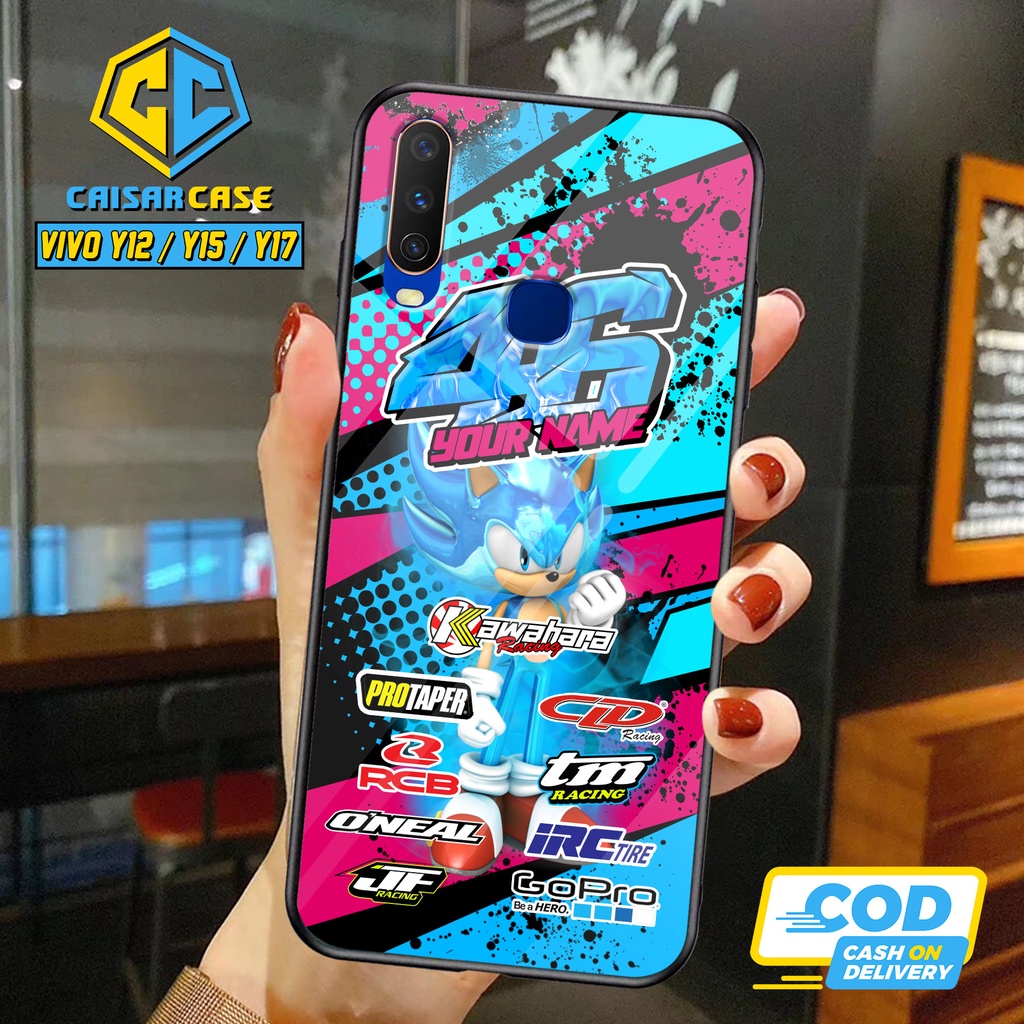Kaisar Case - Case Hp Racing  Vivo Y12 / Y15 / Y17 (2D05RC) Bisa Pakai Nama Dan Nomor Sesukamu Fashi