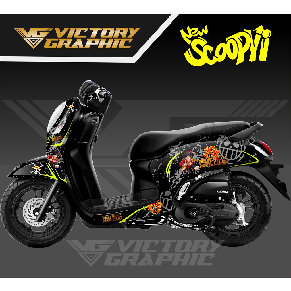 decal Scoopy One Piece Decal New Scoopy 2022