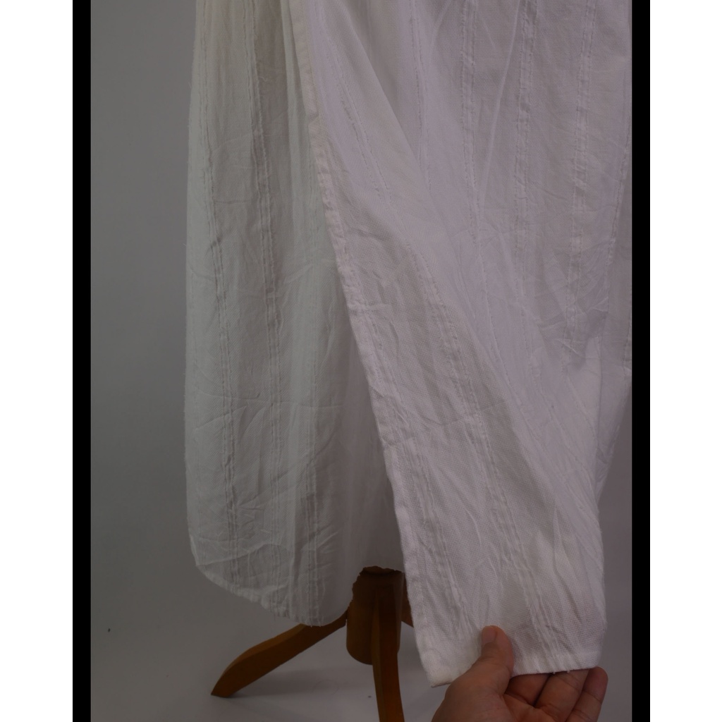 Dress Katun Putih Embroidery Studio Clip (DK1.13) Image 6
