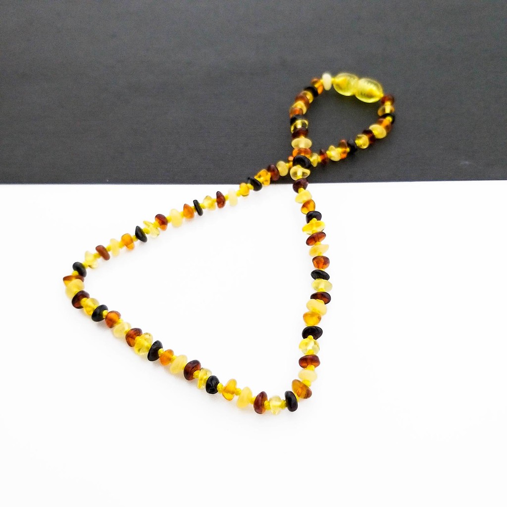 Amber Shop - Kalung amber &amp; Gelang amber pereda nyeri tumbuh gigi bayi (mini beads series)